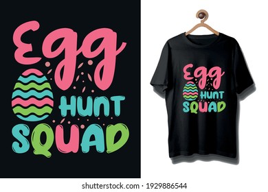 Easter day funny t-shirt design, Easter day colorful trendy shirt design