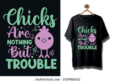 Easter day funny t-shirt design, Easter day colorful trendy shirt design