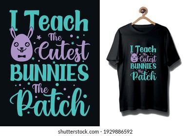 Easter day funny t-shirt design, Easter day colorful trendy shirt design