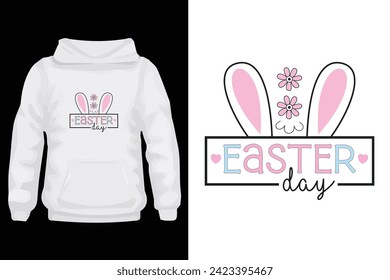Easter day funny t-shirt design, Easter day colorful trendy shirt design