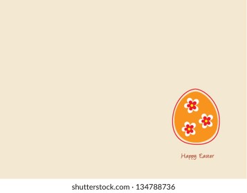 easter day greeting card