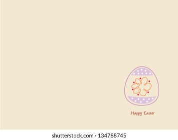 easter day greeting card