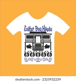 Easter day house 14 t-shirt design. Here You Can find and Buy t-Shirt Design. Digital Files for yourself, friends and family, or anyone who supports your Special Day and Occasions.