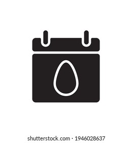 Easter Day icon in vector. Logotype