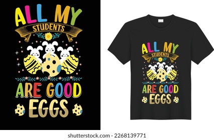 Easter Day motivational quote Vector T Shirt Design. Teaching my favorite peeps. apparel, spring holiday. Easter Funny Quotes t-shirt for kid’s men, women. Print for  t-shirt, card, blouse, black