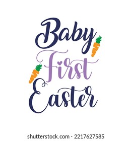 Easter Day Quotes and lettering vector T-shirt design