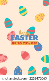 easter day sale desigbn banner, poster or social media post