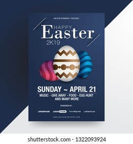 Easter Day Sale Holiday Modern Design Template