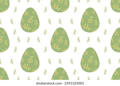  "Easter day"  seamless vector pattern.
