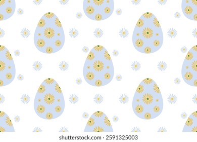  "Easter day"  seamless vector pattern.
