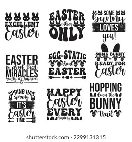 Easter day t shirt design bundle