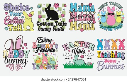 Easter Day T-Shirt Design Bundle