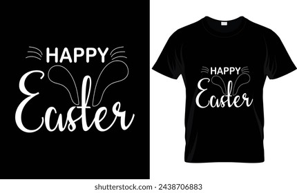 Easter Day T-shirt design. Bunny Season.Typography graphic vector art shirt design.Easter Bunny clothing, spring holiday.Easter day message t-shirt for kid’s men, women. Poster, banner, and gift.EPS10