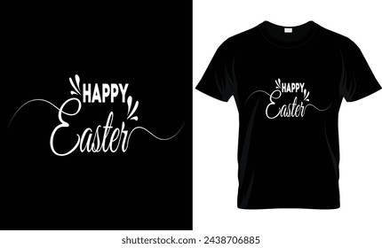 Easter Day T-shirt design. Bunny Season.Typography graphic vector art shirt design.Easter Bunny clothing, spring holiday.Easter day message t-shirt for kid’s men, women. Poster, banner, and gift.EPS10