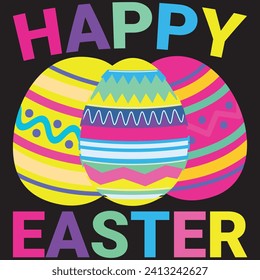 EASTER DAY T-SHIRT DESIGN, HAPPY EASTER