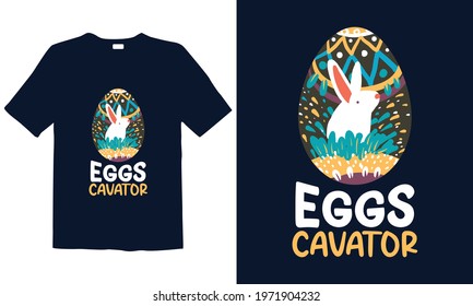 Easter Day T-shirt Design for mug, poster, t-shirt, label, or wall art.