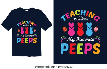 Easter Day T-shirt Design for mug, poster, t-shirt, label, or wall art.
