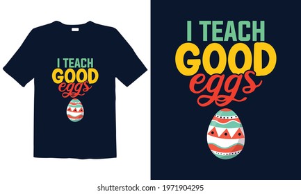 Easter Day T-shirt Design for mug, poster, t-shirt, label, or wall art.