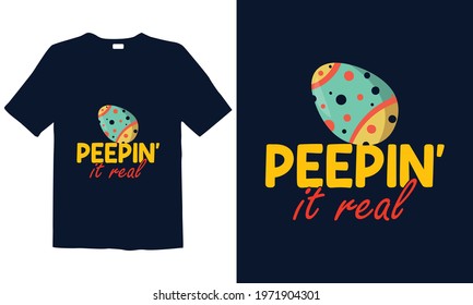 Easter Day T-shirt Design for mug, poster, t-shirt, label, or wall art.