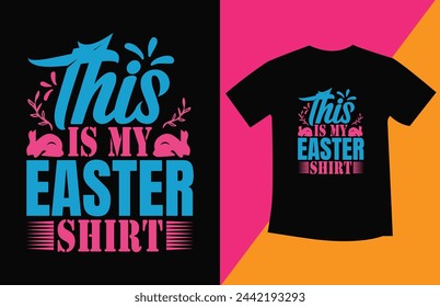 Easter Day T-shirt design. Teaching my favorite peeps. Typography graphic vector tshirt design.