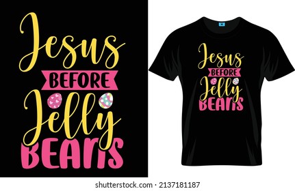 Easter day t-shirt design template and svg