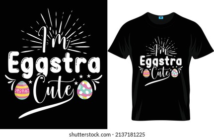 Easter day t-shirt design template and svg