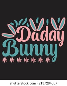 Easter Day T-shirt Design Vector
