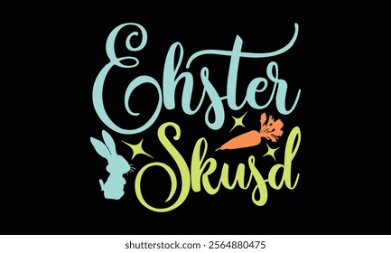 Easter Day - T-Shirts Designer vector  illustrator eps