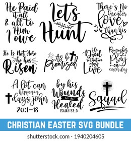 Easter day typography with Calligraphy graphic design typography element, Easter Sunday invitation card template Line drawing Hand written cute simple black vector sign