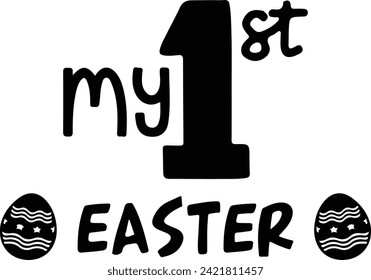 
Easter Day Typography Design. Printing For Tshirt, Sweatshirt, Mug, Banner, Poster etc.