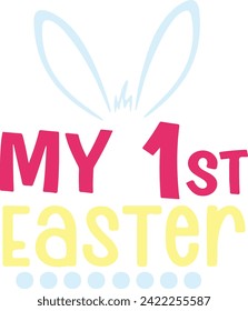 
Easter Day Typography Design. Printing For Tshirt, Sweatshirt, Mug, Banner, Poster etc.
