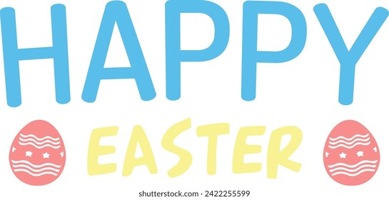 
Easter Day Typography Design. Printing For Tshirt, Sweatshirt, Mug, Banner, Poster etc.

