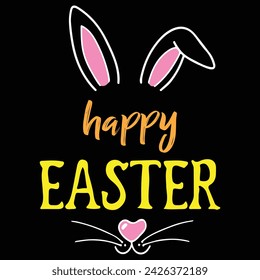 
Easter Day Typography Design. Printing For Tshirt, Sweatshirt, Mug, Banner, Poster etc.