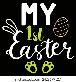 
Easter Day Typography Design. Printing For Tshirt, Sweatshirt, Mug, Banner, Poster etc.