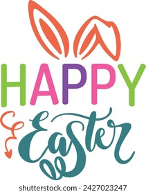 

Easter Day Typography Design. Printing For Tshirt, Sweatshirt, Mug, Banner, Poster etc.