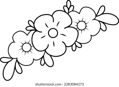 Easter Day Vector Black And White Clip Art