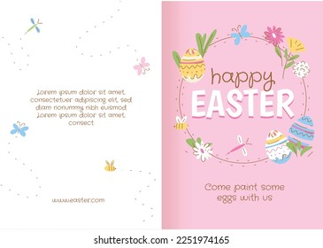 Easter Day Vector Illustration Design.