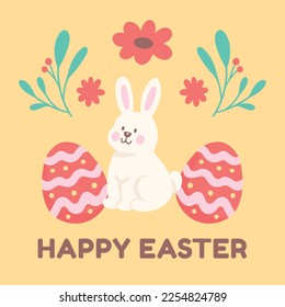 Easter Day Vector Illustration Design.