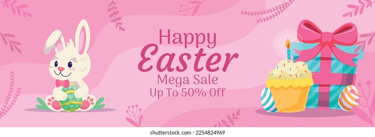 Easter Day Vector Illustration Design.