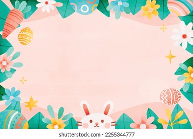 Diseño de la Ilustración del Vector del Día de Pascua.