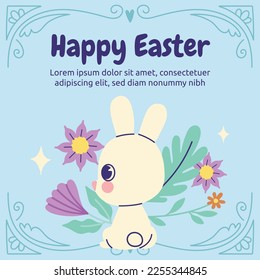 Easter Day Vector Illustration Design.