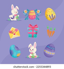 Easter Day Vector Illustration Design.