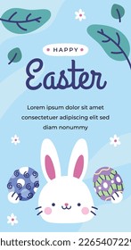 Easter Day Vector Illustration Design. Easter season.