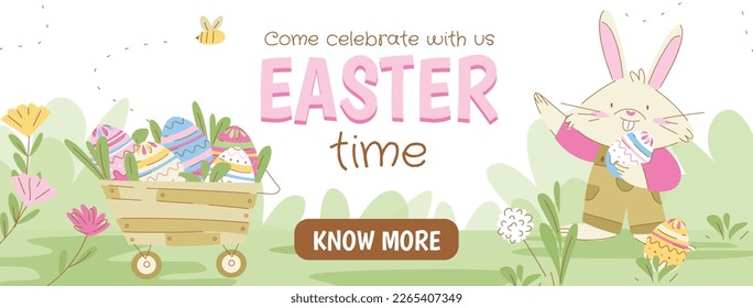 Easter Day Vector Illustration Design. Easter season.