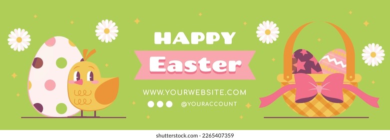 Easter Day Vector Illustration Design. Easter season.