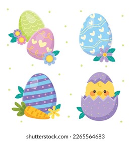 Easter Day Vector Illustration Design. Easter season.