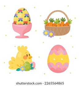 Easter Day Vector Illustration Design. Easter season.