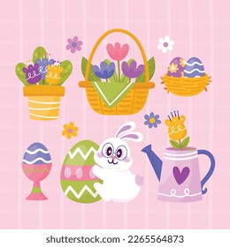 Easter Day Vector Illustration Design. Easter season.