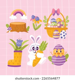 Easter Day Vector Illustration Design. Easter season.