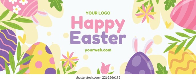Easter Day Vector Illustration Design. Easter season.